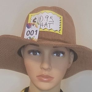 Corduroy hat. Perfect for fall or winter. OS. Never worn